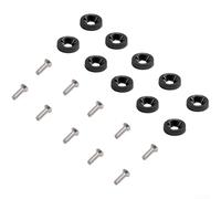 Scooter per parafango Viti 10pz Argento Nero Scooter per parafango (nero)