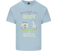 Scooter Quattro Ruote Move il Corpo Divertente T-Shirt Ragazzi Ragazze