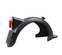 Scooter Rear Mudguard - 30,2 x 11,7 x 15 cm Rear Mudguard E Bike | Easy To Install Scooter Replacement Accessory | Mud Guard Set With Taillight, License Plate Bracket and Accessories For Safe Riding