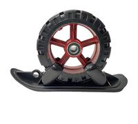 Scooter Sci Slitta - 2 In 1 Monopattino Neve, Passeggini Ruota Sci Slitta, Dispositivo Scorrevole Per Attività Sportive Su Percorsi, Lago, Giardini, Cortile, Carrelli, Accessorio Universale Per