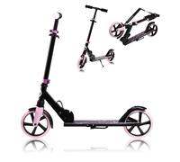 Monopattino Lionelo Luca Carbon Black e Rosa