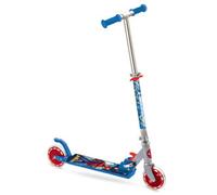 Scooter spiderman monopattino 2 ruote pieghevole in alluminio