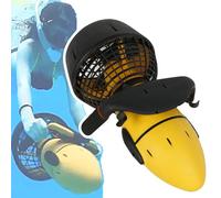 Scooter Subacqueo, 2 Velocità Regolabili, Autonomia 40-60 Minuti, Booster Da Immersione Da 300 W, Per Immersioni Fino a 10 Metri Di Profondità, Velocità 4,8 Km/H, Per Snorkeling E Nuoto