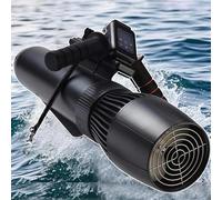 Scooter subacqueo per snorkeling, 500 W, elica subacquea, telecomando per orologio, durata della batteria fino a 130 minuti, per snorkeling, immersioni e piscina