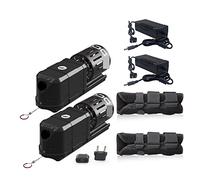 Scooter subacqueo, Sea Scooter, 2.2 m/s Motore elettrico 45 minuti Attrezzatura subacquea Indossabile Scooter subacqueo Mini scooter d'acqua Scooter subacquei per piscina, immersioni e snorkeling(Two