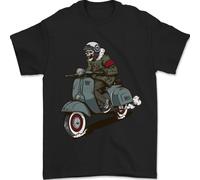 Scooter T-Shirt Ciclomotore Educazione Fisica Uomo Divertente T-Shirt 2
