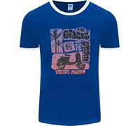 Scooter The Riders On The Storm Motorbike Uomo Ringer T-Shirt FotL