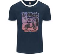 Scooter The Riders On The Storm Motorbike Uomo Ringer T-Shirt FotL