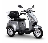 Scooter Z-TECH ZT-15-D "TRILUX PLUS" 3 RUOTE Differenziale per Disabili e Anziani -Grigio