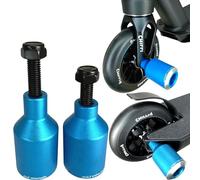 Scooters Chilli Pro Scooter Barrel Stunt Scooter Pegs Tret Roller Grind Aste con assi + Adesivo Fantic26 (Rocket Azzurro Chiaro)