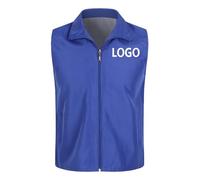 SCOOVY Gilet Personalizzato Uomo Donna Personalizza Il Tuo Modello Stampato Logo Estate Volontario Gilet Personalizzato Stampato Pubblicitario Gilet di Benessere Pubblico Color3,XL