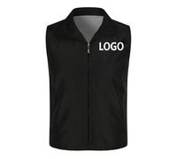 SCOOVY Gilet Personalizzato Uomo Donna Personalizza Il Tuo Modello Stampato Logo Estate Volontario Gilet Personalizzato Stampato Pubblicitario Gilet di Benessere Pubblico Color7,L