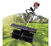 Scopa a benzina, spazzatrice portatile da 52 cc e 2,3 CV con copertura protettiva, adatta per la rimozione della neve, la rimozione della polvere e la rimozione delle foglie.