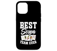 Scopa Cards Entusiast Giocatore di Carte Miglior Team Scopa Custodia per iPhone 12/12 Pro