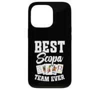 Scopa Cards Entusiast Giocatore di Carte Miglior Team Scopa Custodia per iPhone 13 Pro