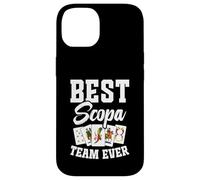 Scopa Cards Entusiast Giocatore di Carte Miglior Team Scopa Custodia per iPhone 14