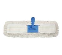 Fratelli Re Spa Scopa In Plastica/Metallo Con Frangia In Cotone Cm. 60