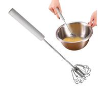 Scopa da cucina | Frullatore a mano | Frullatore in acciaio inox per schiuma di latte, mescolare, cuocere in cucina