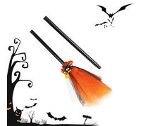 Scopa da per Bambini di Halloween | Accessorio Per Costumi Di Halloween Scopa Da - Accessori Per Feste Gioco Simbolico Compleanno Feste Di