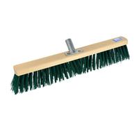 SCOPA DA STRADA 50cm SPAZZATRICE SETOLE RIGIDE OFFICINA GIARDINO ESTERNO GEKO