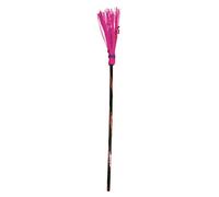 Scopa da strega 98 cm, rosa fluo