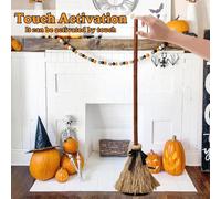 Scopa Da Strega Di Halloween, Scopa Da Cosplay, Accessori Per Feste, Spettacoli