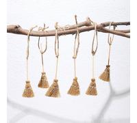Scopa Da Strega,Scopa Miniaturizzata - Decorazione Artigianale Accessorio Streghe Per Feste Vacanze Festival Celebrazioni Spettacolo Teatrale