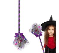 Scopa Di Halloween - Accessorio Staccabile Per Cosplay Di Halloween, Access | Accessorio Per Cosplay In Rete Puntelli Per Scopa Per Cosplay Per Bambini | Per La Porta Del Portico Anteriore, Parete, Casa,