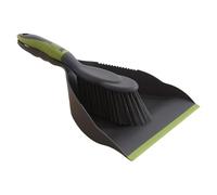 Scopa e scopa, scopa con pan antipolvere - Set di pulizia per Home Desk - Piccola padella con set di spazzole per la pulizia per la casa, il divano, il campeggio