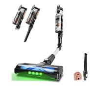 Cecotec Aspirapolvere senza Fili Conga Rockstar S30 Neo. 240W, Aspirazione 80AW e 20kPa, Spazzola Antigroviglio Hairless, Autonomia 45min, Luce LED Verde, Tubo Flessibile, Pulizia Veloce