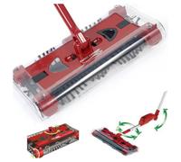 SCOPA ELETTRICA ROTANTE ASPIRAPOLVERE MANICO RUOTANTE SWIVEL SWEEPER SENZA FILI