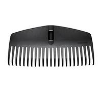 Fiskars Testa di Scopa per Foglie, 23 Rebbi, Utilizzabile con Manico Fiskars Solid, Larghezza: 42 cm, Rebbi in Plastica, Nero, M, Solid, 1063089