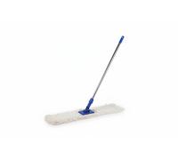 Scopa Industriale a Frange Cotone 80cm con Manico Alluminio 140cm