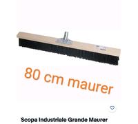 Scopa Industriale Grande Maurer cm 80 in legno
