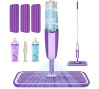Scopa Lavapavimenti a Spruzzo, Spray Mop Lavapavimenti Microfibra Mocio Pavimen
