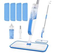 Scopa Lavapavimenti a Spruzzo Spray Mop - MANGOTIME Mocio Spray Mop Lavapavimenti Scopa Lavapavimento Microfibra Mocio Pavimenti Professionale per la maggior parte dei tipi di pavimenti duri