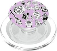 Scopa magica femminista per stregoneria, calderone PopSockets PopGrip per MagSafe