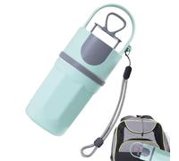 Scopa per cani | Raccoglitore di cacca per animali domestici con dispenser per sacchetti - 6 artigli, strumento di raccolta senza tocco, per piccoli 6 x 6 x 20 cm, per passeggiate all'aperto, parchi e