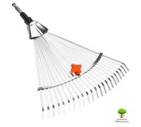 SCOPA PER ERBA REGOLABILE IN ACCIAIO GARDENA COMBISYSTEM 3103-20 RASTRELLO