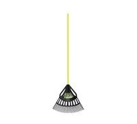 SCOPA PER FOGLIE CON MANICO IN FIBRA Attrezzature Giardinaggio