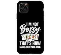 Scopa Player Italiano Gioco di Carte Enthusiast Bossy Scopa Custodia per iPhone 11 Pro Max