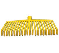 Scopa Rastrello 22 denti in PVC per la raccolta olive â€“ Misura: 39 cm