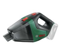 SCOPA RICARICABILE Aspirapolvere a bastone 2 in 1 BOSCH UniversalVac 18, Potenza Max 18 W, Contenitore polvere fino a 500 ml, Nero, Verde
