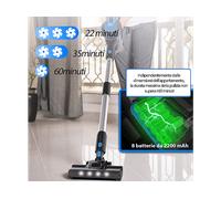 SCOPA RICARICABILE GRENINTOL S8-L, Black