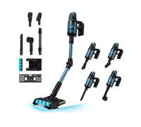 SCOPA RICARICABILE Non comunicato CECOTEC Conga Rockstar 8500 Infinity ErgoWet Animal T, Potenza Max 250 W, Autonomia fino a 100 min, Contenitore polvere fino a 0,5 ml, Nero, Blu