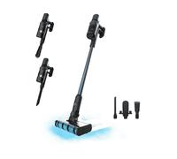 SCOPA RICARICABILE Non comunicato CECOTEC Rockstar 5500 Hurricane Twice - batteria al litio, 90 minuti di autonomia, Potenza Max 600 W, Autonomia fino a 90 min, Contenitore polvere fino a 1 ml, Blu, N