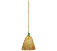 Scopa Saggina con Manico in Legno 140 cm Rama