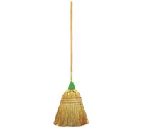 Scopa Saggina con Manico in Legno 140 cm Rama