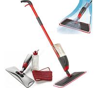 Scopa Spray Mop set lava pavimenti con panno lavabile in microfibra e vaschetta per detergente