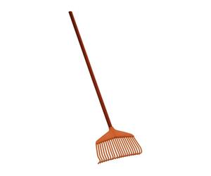 Scopa Stocker per erba con manico in legno 165 cm